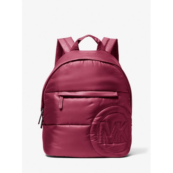 Michael Kors RAE Medium Quilted Metallic backback - Picture 1 of 4